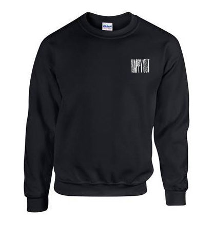 Happy Out Jumper - Black