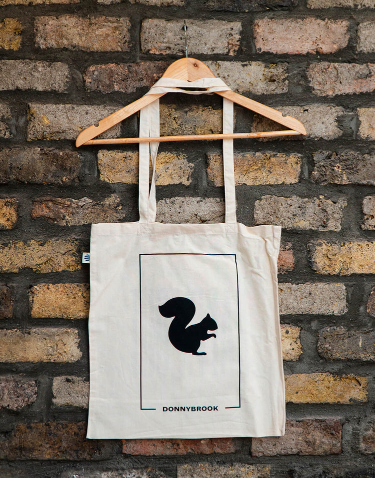 Happy Out Organic Tote Bag - Natural