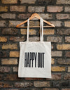 Happy Out Organic Tote Bag - Natural