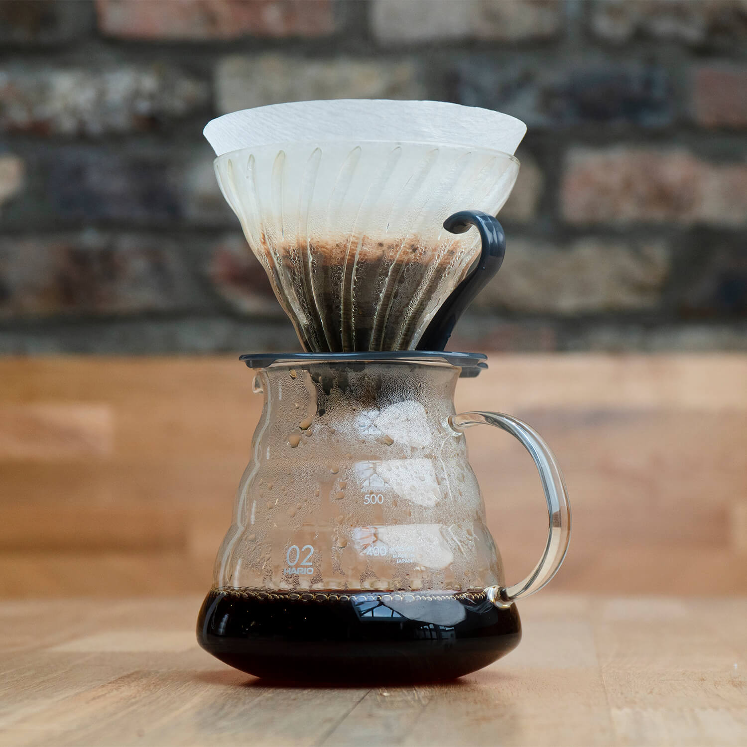 Hario V60 Glass Coffee Brewer Kit