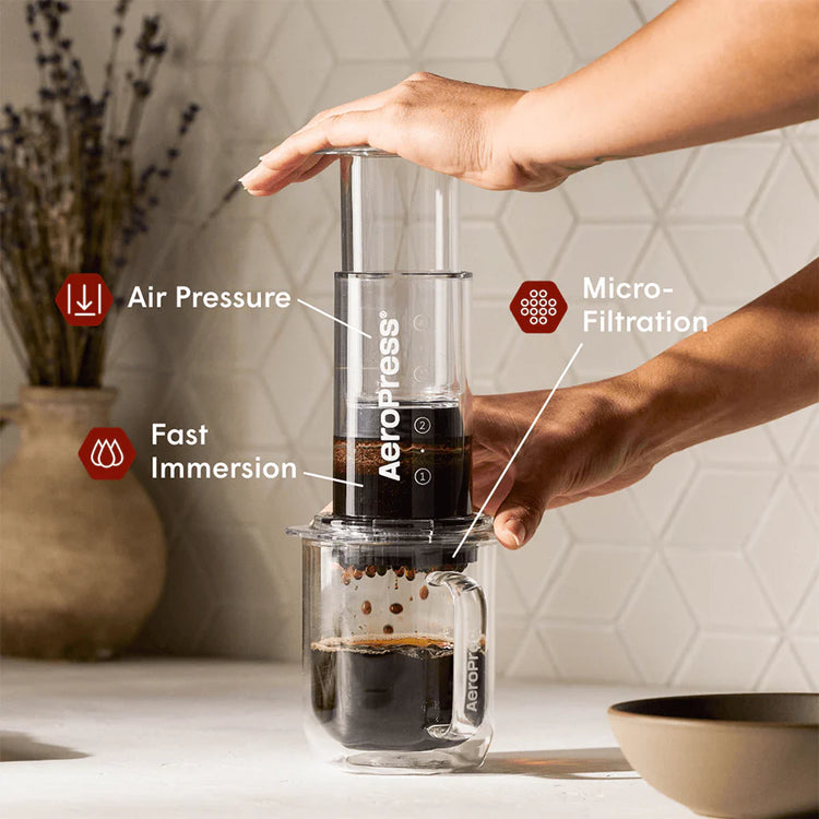 AeroPress Coffee Maker - Clear