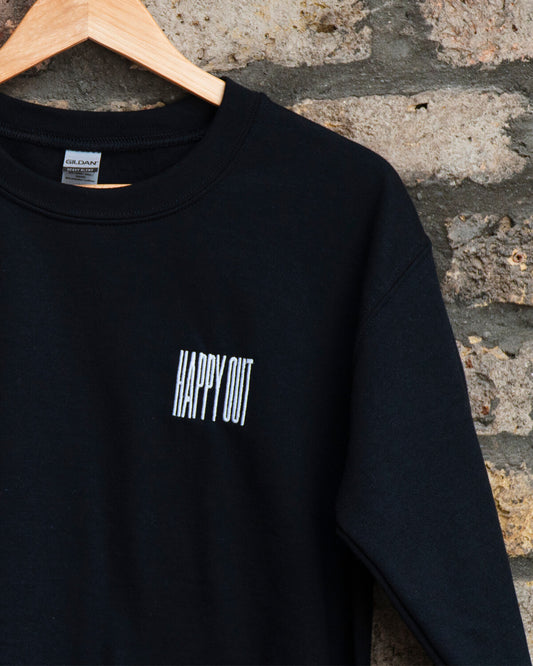 Happy Out Jumper - Black