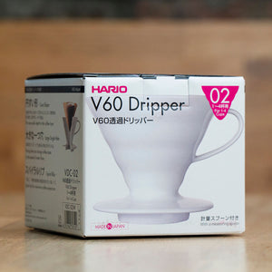 Hario V60-02 Ceramic Dripper White